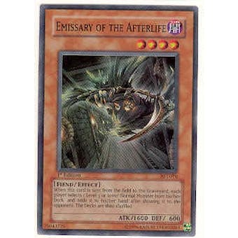 Yu-Gi-Oh Ancient Sanctuary Single 1st Edition Emissary of the Afterlife Super Rare