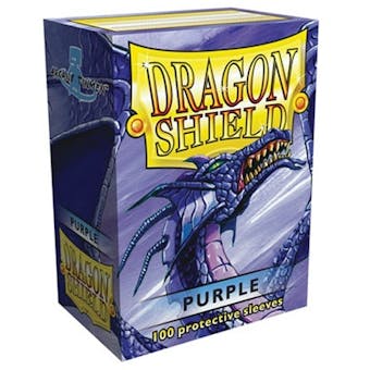 Dragon Shield Card Sleeves - Classic Metallic Purple (100)