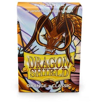 Dragon Shield Yu-Gi-Oh! Size Card Sleeves - Classic Orange (60)