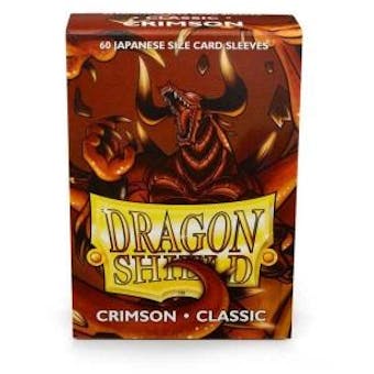 Dragon Shield Yu-Gi-Oh! Size Card Sleeves - Classic Crimson (60)