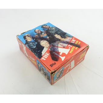The A-Team Wax Box (1983 Topps) (Ex Box, Mint Packs) (Reed Buy)