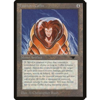 Magic the Gathering Antiquities Tawnos's Coffin HEAVILY PLAYED (HP)
