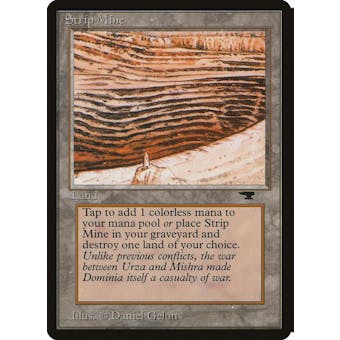 Magic the Gathering Antiquities Strip Mine (Tower) LIGHTLY PLAYED (LP)