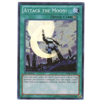 Yu-Gi-Oh Abyss Rising Single Attack the Moon! Super Rare