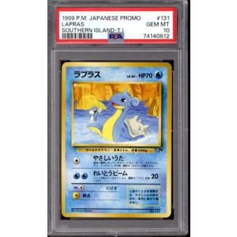 Pokemon Southern Island Japanese Promo Lapras 131 PSA 10 GEM MINT