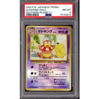 Pokemon Southern Island Japanese Promo Slowking PSA 8