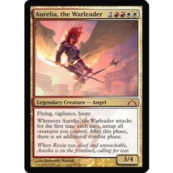 Magic the Gathering Gatecrash Single Aurelia, the Warleader Foil