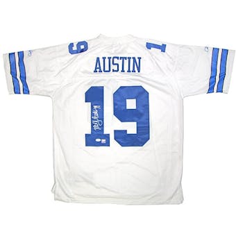 Miles Austin Autographed Dallas Cowboys Replica Jersey (JSA COA)
