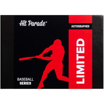 2022 Hit Parade Baseball Autographed Limited Edition Series 7 Hobby Box - Julio Rodriguez