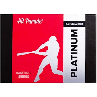 2022 Hit Parade Baseball Autographed Platinum Edition Series 3 Hobby Box - Ronald Acuna