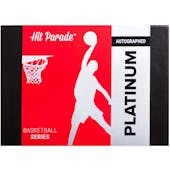 2022/23 Hit Parade Basketball Autographed Platinum Edition - Series 2 - 10 Box Hobby Case