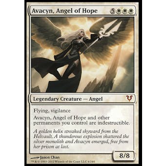 Magic the Gathering Avacyn Restored Single Avacyn, Angel of Hope FOIL - SLIGHT PLAY (SP)