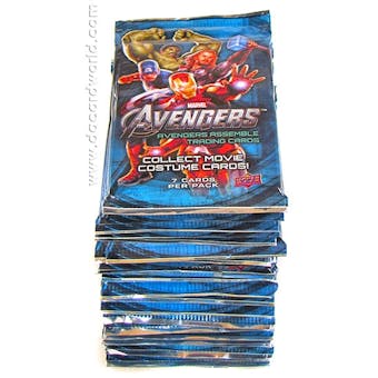 Marvel Avengers Assemble Trading Cards Retail Pack (Lot of 24) (Upper Deck 2012)
