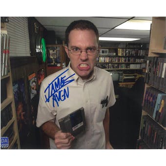 James Rolfe 8x10 Autographed Angry Video Game Nerd "AVGN" Total Recall Photo