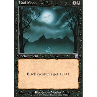 Magic the Gathering Time Spiral Single Bad Moon - NEAR MINT (NM)