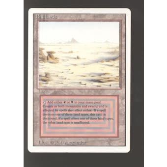 Magic the Gathering 3rd Ed Revised Badlands LIGHTLY PLAYED (LP) *795
