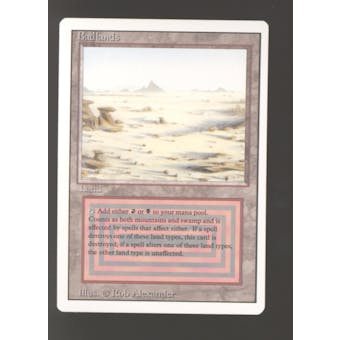 Magic the Gathering 3rd Ed Revised Badlands NEAR MINT (NM) *812