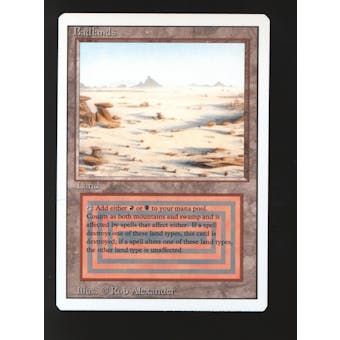 Magic the Gathering 3rd Ed Revised Badlands NEAR MINT (NM) *837