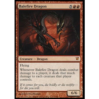 Magic the Gathering Innistrad Single Balefire Dragon - SLIGHT PLAY (SP)
