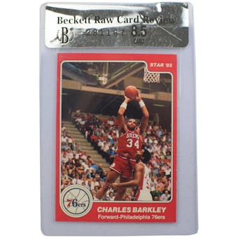 1984 Star Basketball #202 Charles Barkley XRC BGS RCR 8.5 *1167 (Reed Buy)