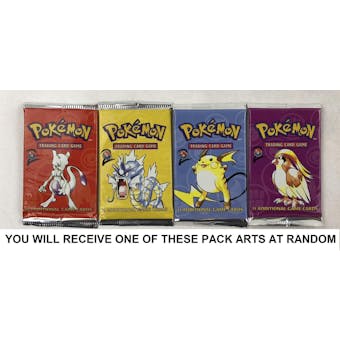 WOTC Pokemon Base Set 2 Booster Pack UNWEIGHED UNSEARCHED Random Art