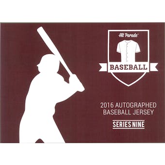 2016 Hit Parade Autographed Baseball Jersey Hobby Box - Series 9 - Kris Bryant & Anthony Rizzo!!!!!