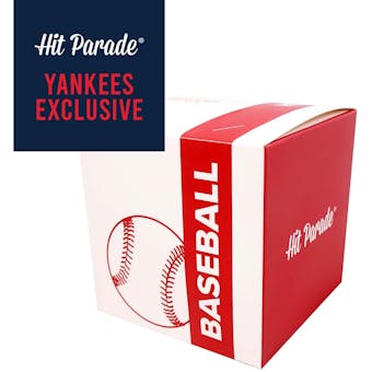 2024 Hit Parade Autographed Baseball Series 1 Hobby Box - Yankee Exclusive - Gerrit Cole & Aaron Judge