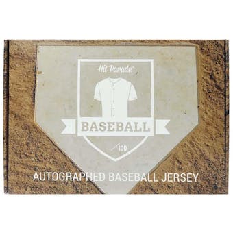 2023 Hit Parade Autographed Baseball Jersey Series 1 Hobby Box - Aaron Judge