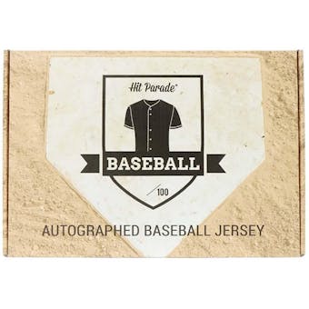 2023 Hit Parade Autographed Baseball Jersey Series 6 Hobby Box - Derek Jeter & Mookie Betts