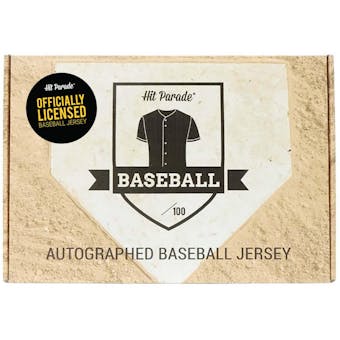 2024 Hit Parade Autographed Baseball Officially Licensed Jersey Series 1 Hobby Box - Aaron Judge