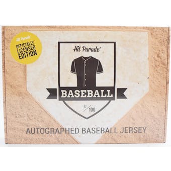 2019 Hit Parade Autographed OFFICIALLY LICENSED Baseball Jersey Hobby Box - Series 2 - Acuna, Trout, Judge!!