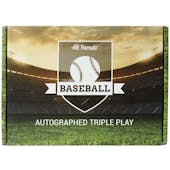 2022 Hit Parade Auto TRIPLE PLAY Baseball Series 4- 3-Box- DACW Live 30 Spot Random Team Break #1