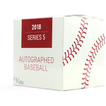 2018 Hit Parade Autographed Baseball Hobby Box - Series 5 - Mike Trout, David Ortiz, & Carlos Correa!!!