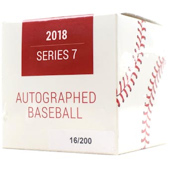2018 Hit Parade Autographed Baseball Hobby Box - Series 7 - BRYCE HARPER & Ronald Acuna!!!!!