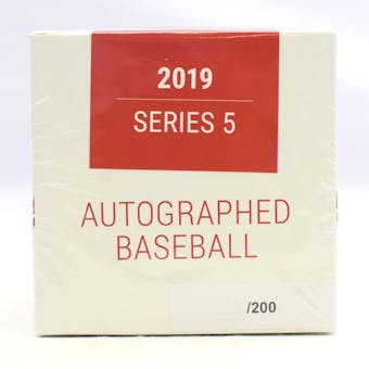 2019 Hit Parade Autographed Baseball Hobby Box - Series 5 - Mickey Mantle & Ken Griffey Jr.!!!
