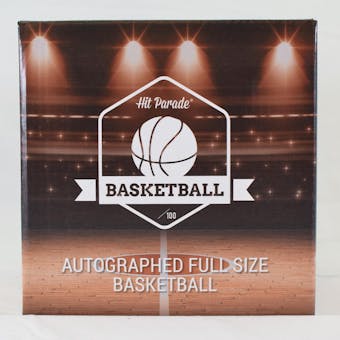 2019/20 Hit Parade Autographed Full Size Basketball Hobby Box - Series 4 - ZION WILLIAMSON & JA MORANT!!!