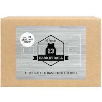 2022/23 Hit Parade Autographed College Basketball Jersey Series 1 Hobby 10-Box Case - Michael Jordan UDA