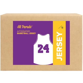 2023/24 Hit Parade Autographed Basketball Jersey Series 5 Hobby 10-Box Case - Michael Jordan & Kevin Durant