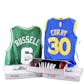 2018/19 Hit Parade Autographed Basketball Jersey Hobby Box - Series 12 - Stephen Curry, Giannis, & B. Russell