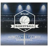 2021/22 Hit Parade Autographed Full Size Basketball Series 5 Hobby Box - Giannis Antetokounmpo