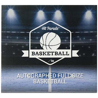 2023/24 Hit Parade Autographed Basketball Full Size Series 1 Hobby Box - Nikola Jokic & Steph Curry