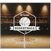 2023/24 Hit Parade Autographed Basketball Full Size Series 2 Hobby Box - VIctor Wembanyama & Kevin Durant