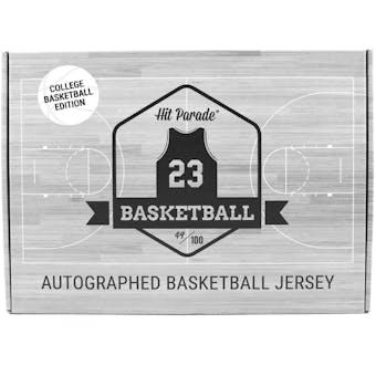 2022/23 Hit Parade Autographed College Basketball Jersey - 10 Box Hobby Case - Series 1 - Jordan UDA!!