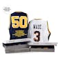 2018/19 Hit Parade Autographed College Basketball Jersey Hobby Box - Series 1 - Kevin Durant & Allen Iverson!!
