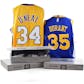 2018/19 Hit Parade Autographed Basketball Jersey Hobby Box - Series 2 - Stephen Curry & Kevin Durant!!!