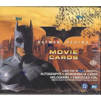 Batman Begins Hobby Box (Topps 2005)