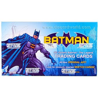 DC Comics Batman: The Legend Trading Cards Box (Cryptozoic 2013)
