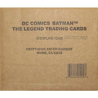 DC Comics Batman: The Legend Trading Cards 12-Box Case (Cryptozoic 2013)