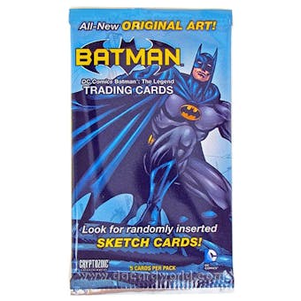 DC Comics Batman: The Legend Trading Cards Pack (Cryptozoic 2013)