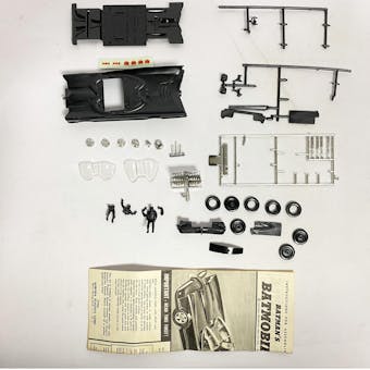 1966 Aurora Batmobile Model Kit Not Assembled Near Complete